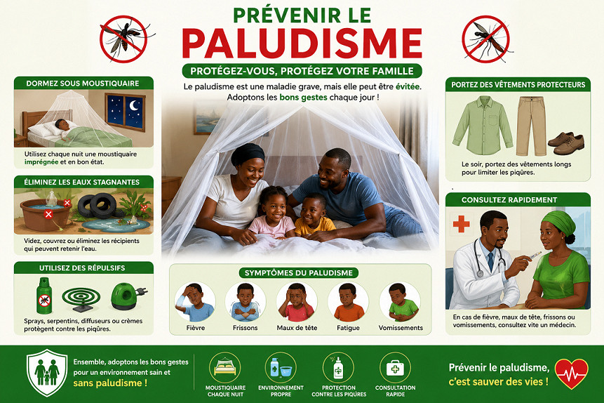 Comment prévenir le paludisme ?
